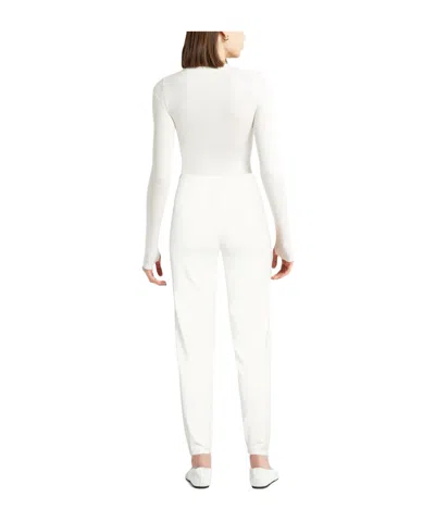Max Mara Solid Color Casual Trousers In Multi