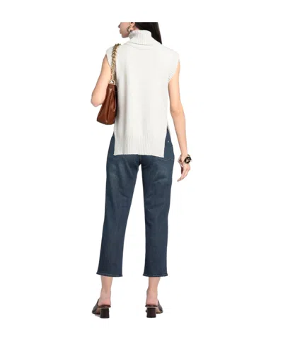 Rag & Bone Solid Color Straight-leg Pants In Blue