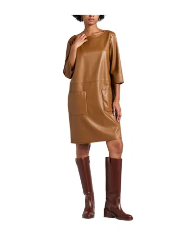 Max Mara Short Dresses In Brown