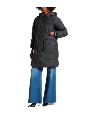 Brunello Cucinelli Hooded Down Jacket In Multi