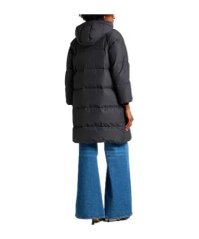 Brunello Cucinelli Hooded Down Jacket In Multi