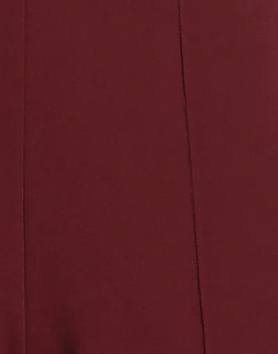 Max Mara Solid Color Flared Trousers In Multi