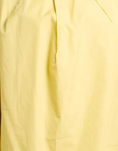 Max Mara Plain Colour Tops In Yellow