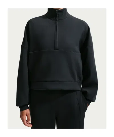 Nike Dri-fit Oversized Sweatshirt In Black