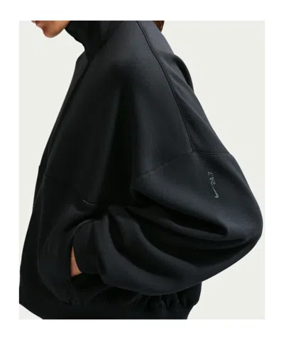 Nike Dri-fit Oversized Sweatshirt In Black