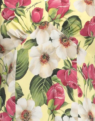 Dolce & Gabbana Floral-print Tops In Multi