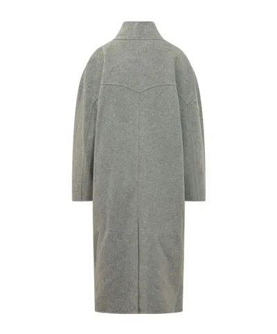 Bash Kaya Toggle Coats In Grey