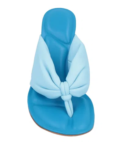 Jacquemus Simple Flip-flops In Blue