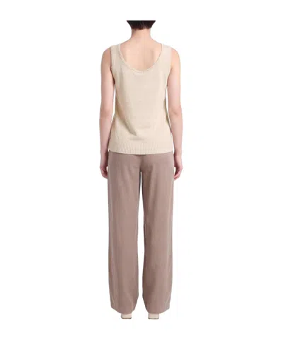 Max Mara Plain Colour Tops In Multi