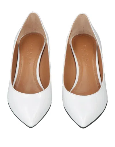 Marni Leather Courts In White