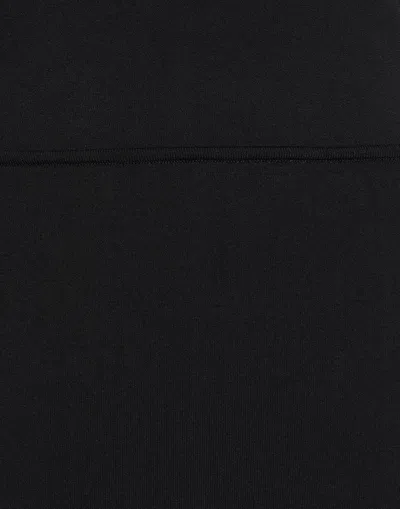 Max Mara Zip Fastening Bodysuits In Black