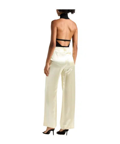 Max Mara Zip Fastening Bodysuits In Black