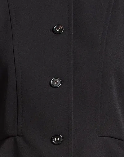 Max Mara Minimalist Blazer In Black