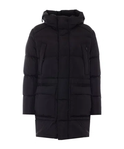 Add Man Puffer Black Size 44 Polyamide In Black