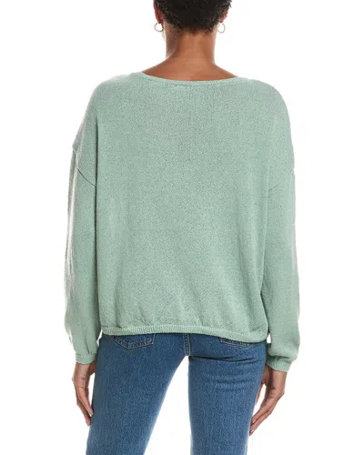 Rd Style Walla Long Sleeve Boatneck Pullover In Green