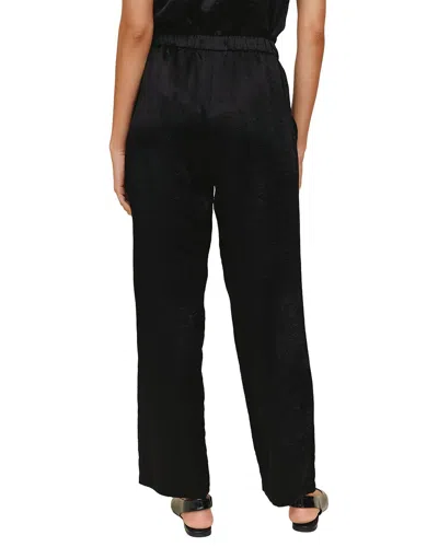 Bella Dahl Pull-on Slouchy Trouser In Black