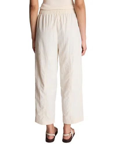 Kenneth Cole Pull On Barrel Leg Pant With Slash Pockets In Neutral