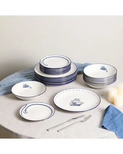 Stone Lain Knox 12pc Dinnerware Set In Blue