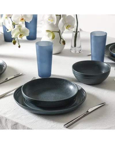 Stone Lain Elio 16pc Dinnerware Set In Blue