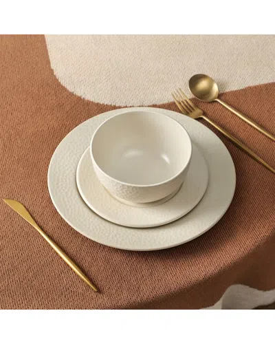 Stone Lain Topaz 12pc Dinnerware Set In Brown