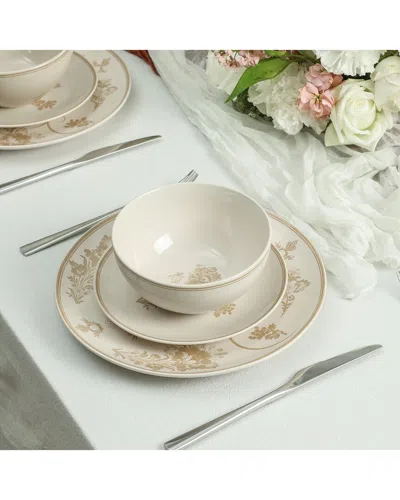 Stone Lain Opal 12pc Dinnerware Set In Beige