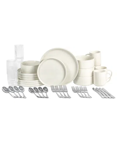 Stone Lain Dining Essential Kit 40pc Bundle In White