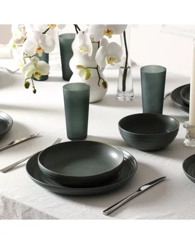 Stone Lain Elio 16pc Dinnerware Set In Green