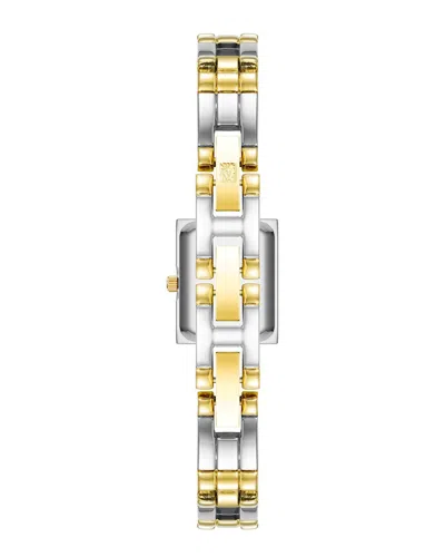 Anne Klein Rectangular-case 16mm Watch In Red