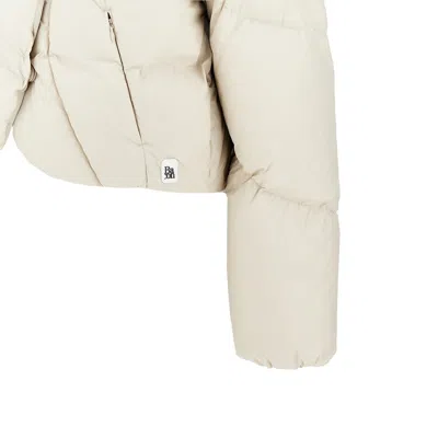 Bacon W Echo Loop Fcs Cropped Down Jacket In Beige