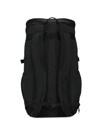 Asics Logo-print Zip-around Backpack In Black