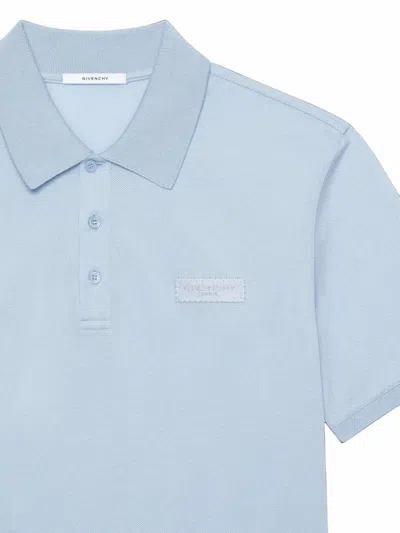 Givenchy Regular Fit Ss Polo In Blue