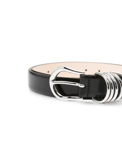 Dehanche Hollyhock Man Leather Belt In Multi