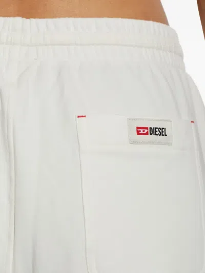 Diesel Indra-d-core Drawstring Track Pants In White