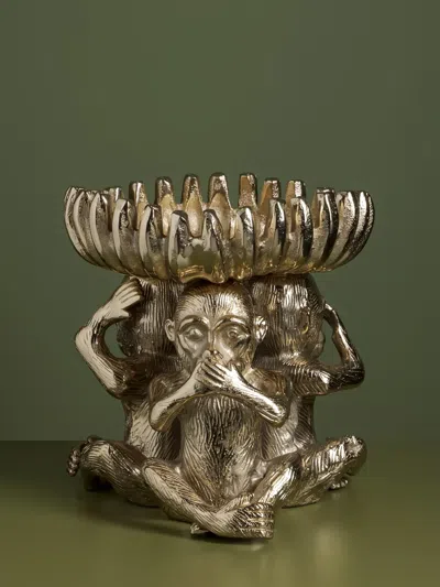 Cu I Seeyou Monkey-base Ashtray In Gold