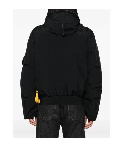 Parajumpers Hooded Multi-pocket Jacket In Black