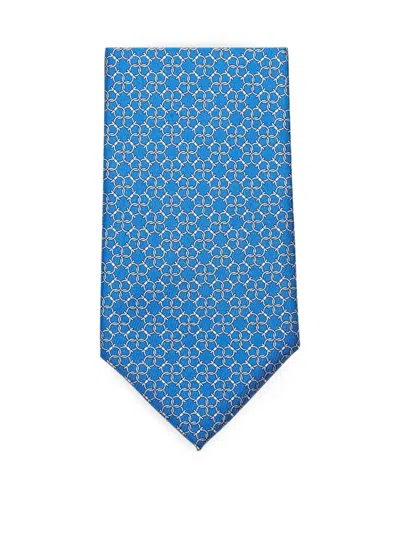 Ferragamo Print Tie In Multi