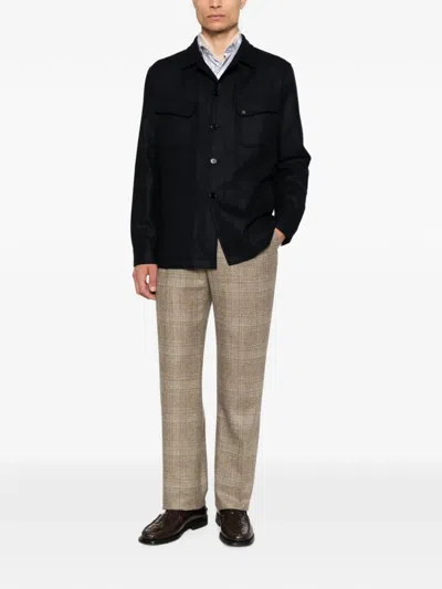 BUTTON-UP WOOL JACKET