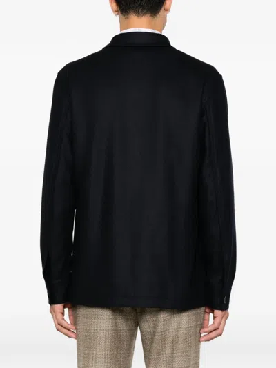 BUTTON-UP WOOL JACKET