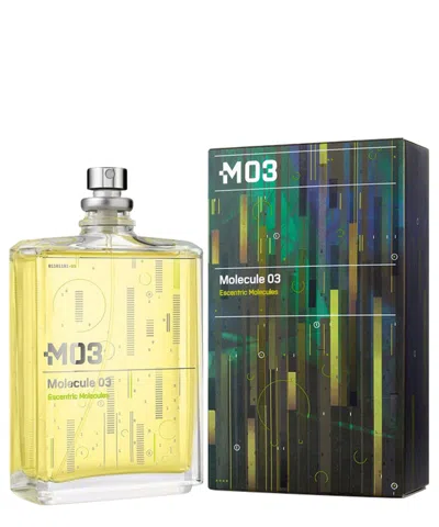 Escentric Molecules Molecule 03 Eau De Toilette 100 ml