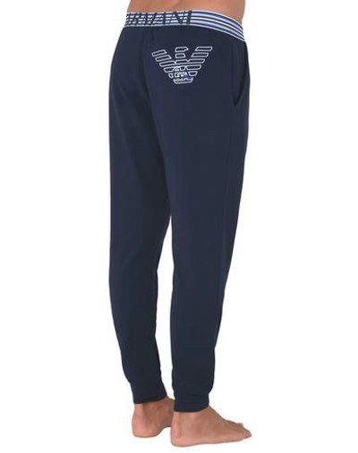 Shop Emporio Armani Sleepwear In Dark Blue