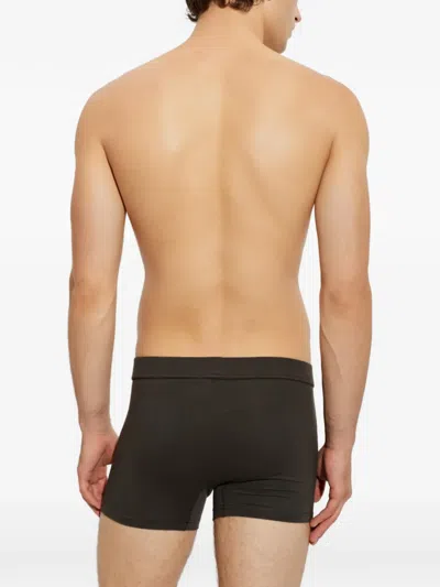 Dsquared2 Logo-patch Boxers In Green