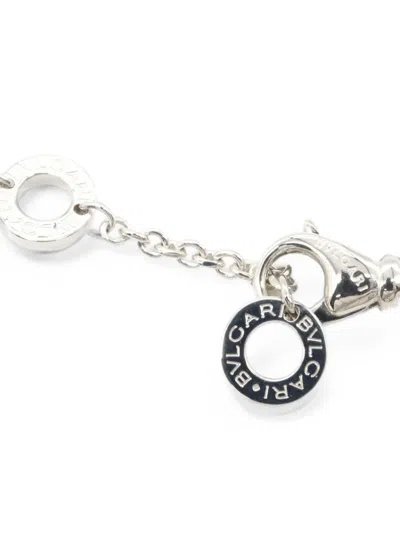 Pre-owned Bvlgari 2010s B-zero1 Element Bracelet In Silver