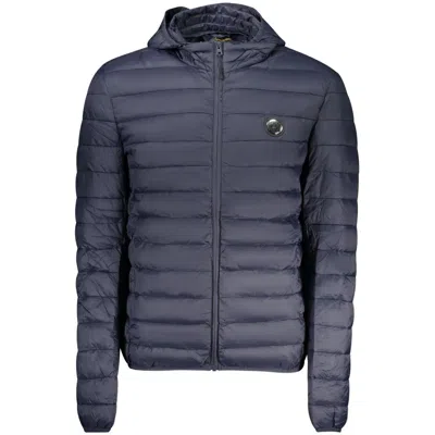 Cavalli Class Blue Polyester Shell Jacket In Blue