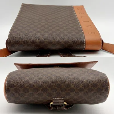 Pre-owned Celine Brown Camel Pvc Leather Backpack () In Brown, Camel