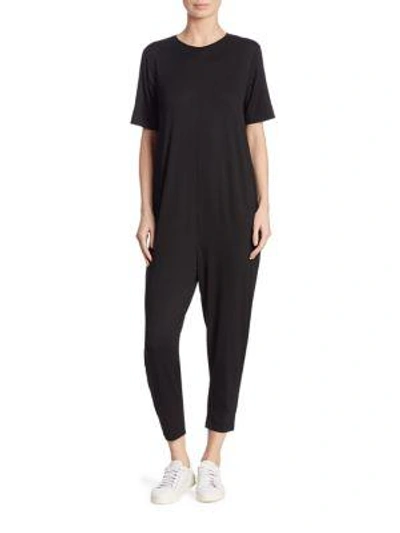 Shop Hatch The Walkabout Jumpsuit In Black
