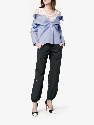 Shop Sandy Liang Devlin Shirt In Blue