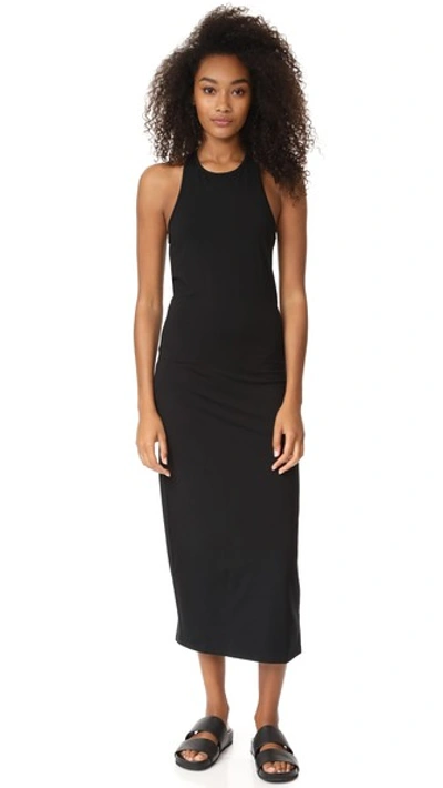 Getting Back To Square One Maxi Dress In Black