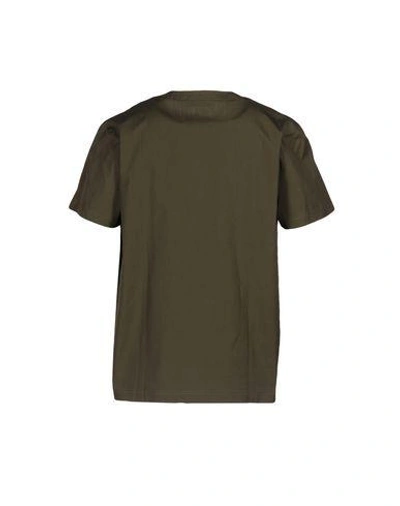 Shop Calvin Klein Collection T-shirt In Military Green