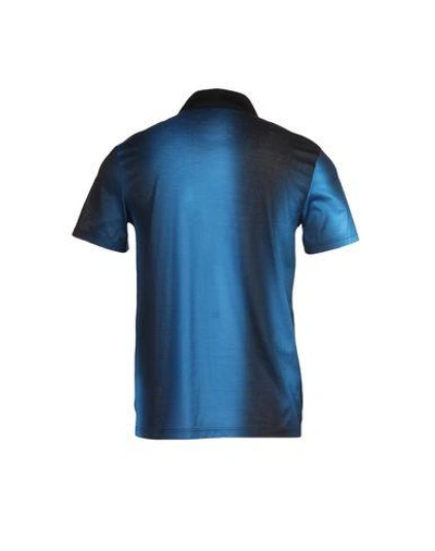 Shop Calvin Klein Collection Polo Shirt In Blue