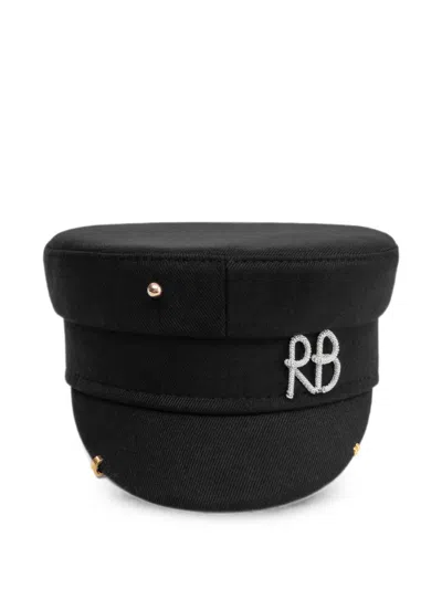 Ruslan Baginskiy Structured Hat Featuring Subtle Metal Accents In Black
